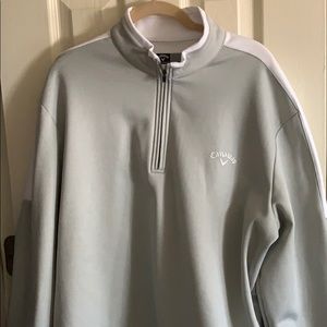 Callaway quarter zip long sleeve pullover